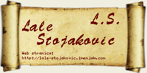 Lale Stojaković vizit kartica